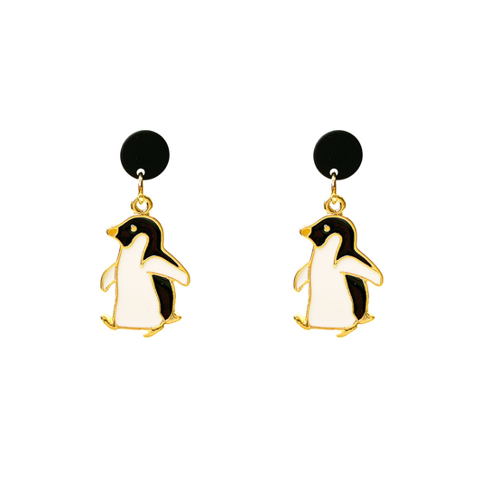 Penguin Dash Earrings