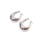 AquaDrops Shaped Hoop Earrings