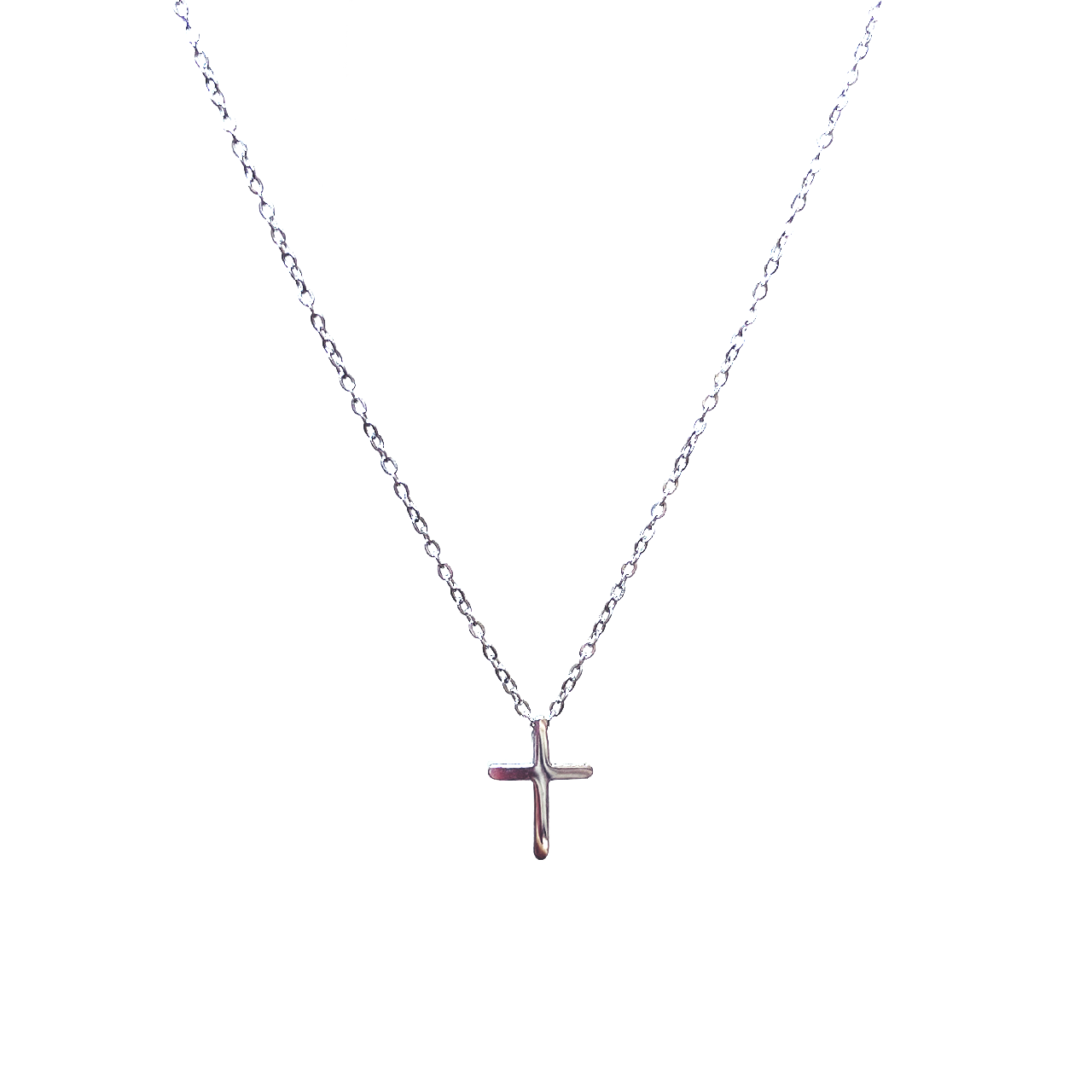 Basic Stainless Steel Cross Necklace