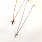 Basic Stainless Steel Cross Necklace