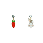 Bunny & Carrot Delight Earrings