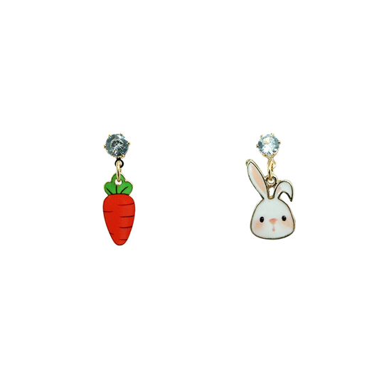 Bunny & Carrot Delight Earrings