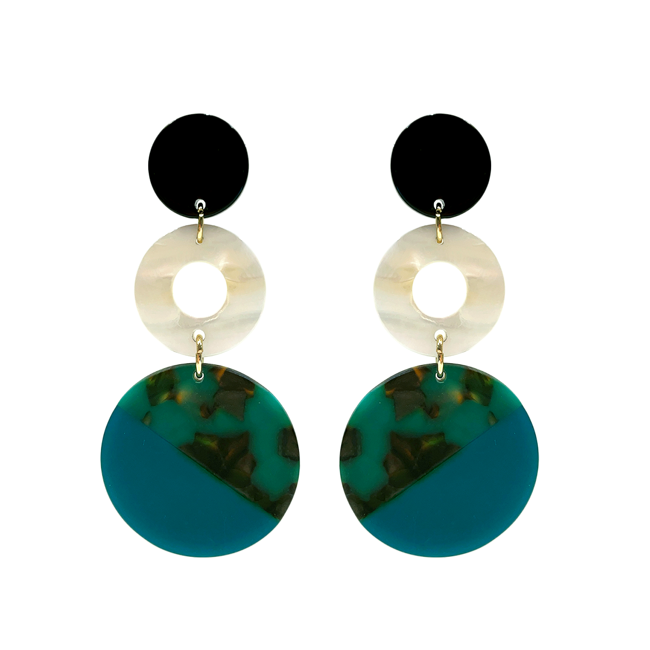 [Carrie's Choice] Circle DangleEarrings