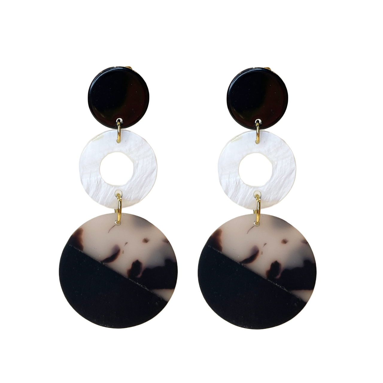 [Carrie's Choice] Circle DangleEarrings