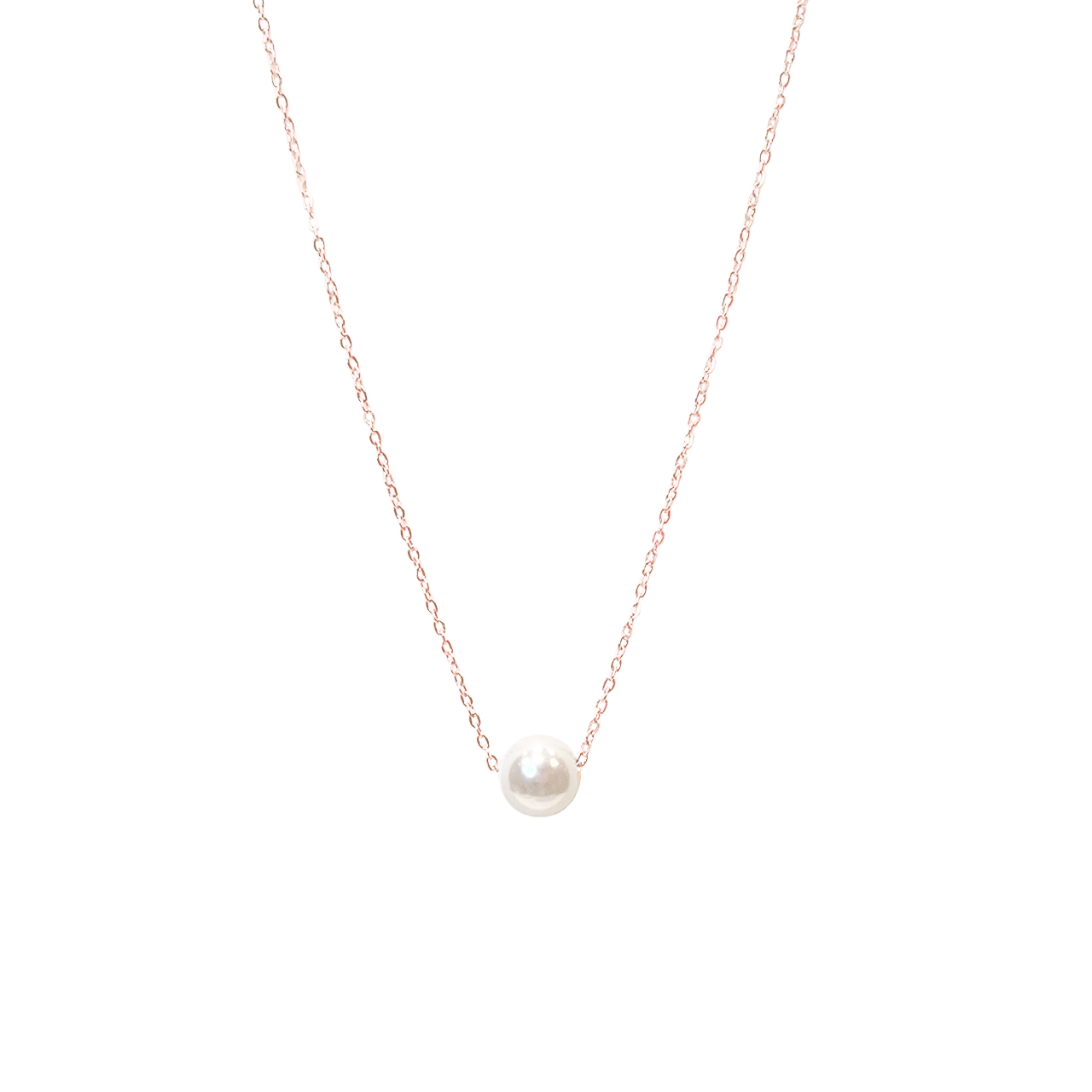 Classic Pearl Pendant Necklace