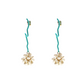 Colorful Flower Dangle Earring