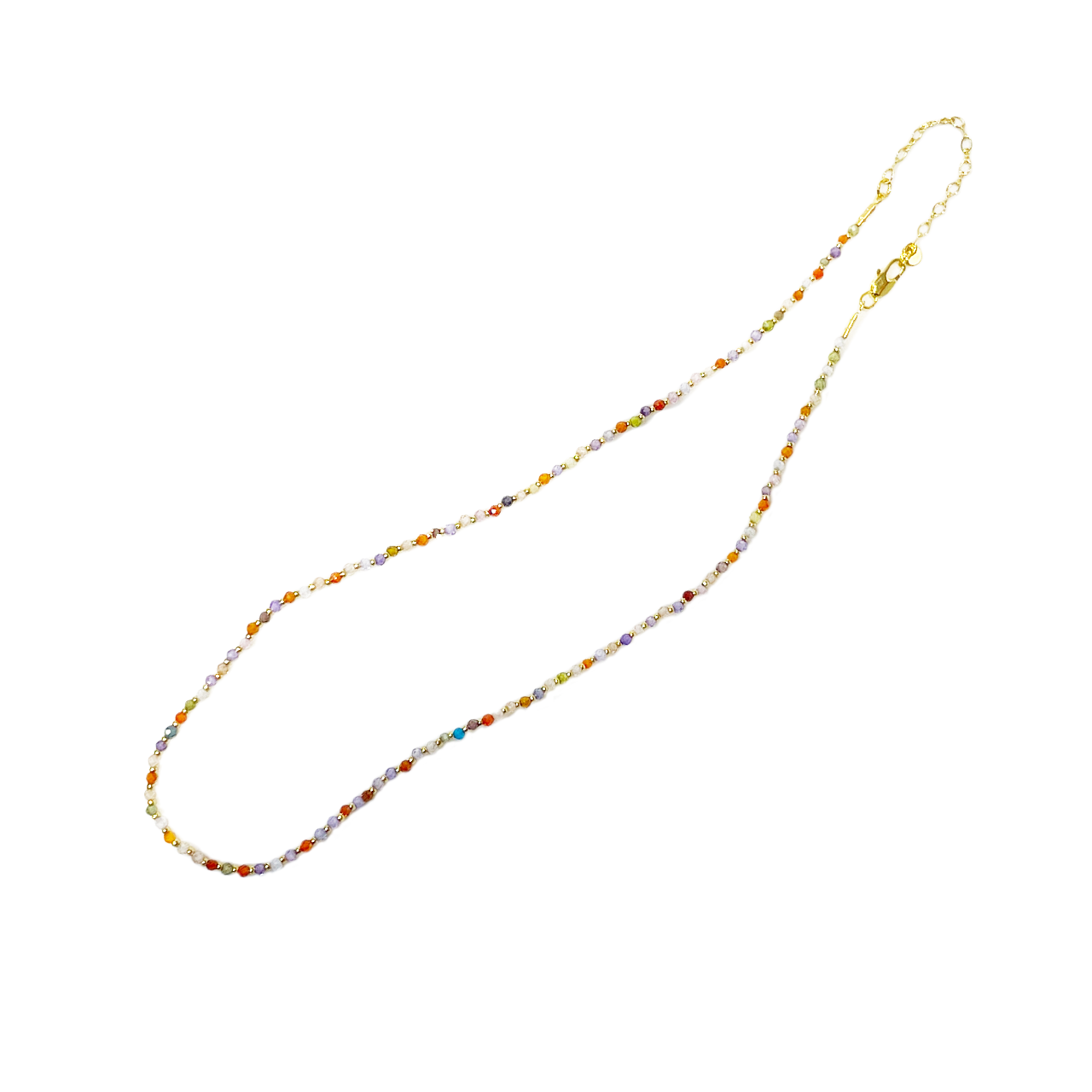 Crystal Gemstone Elegance Necklace