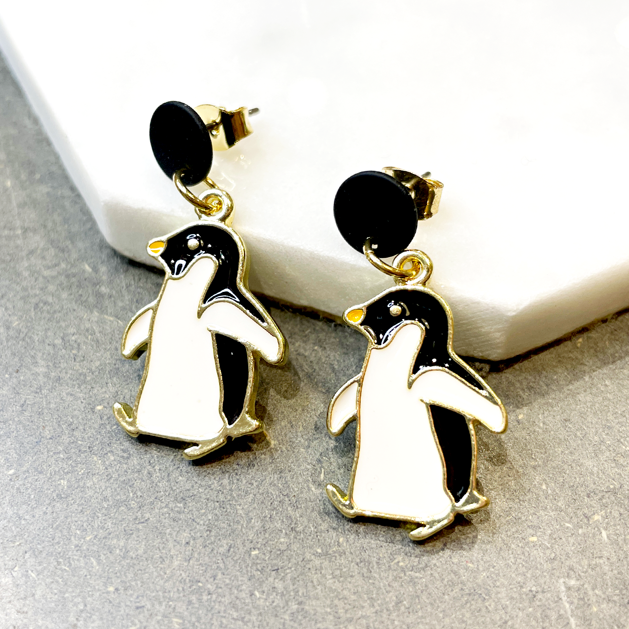 Penguin Dash Earrings