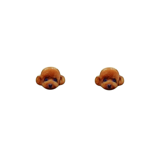 Doggy Faces Stud Earrings