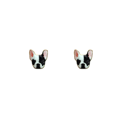 Doggy Faces Stud Earrings