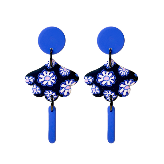 Electric Blooms Earrings