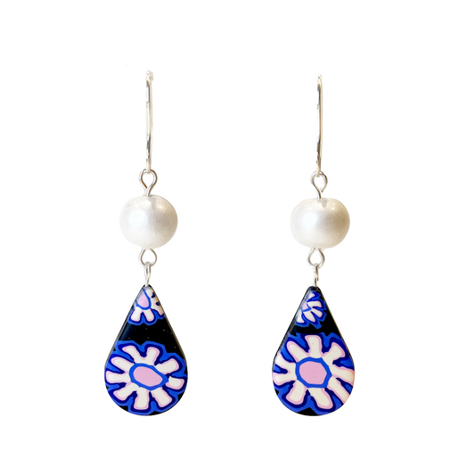 Electric Blooms Earrings