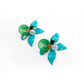 Emerald Bloom Studs