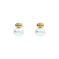 Golden Grace Pearl Studs