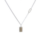 Golden Ingot Pendant Necklace