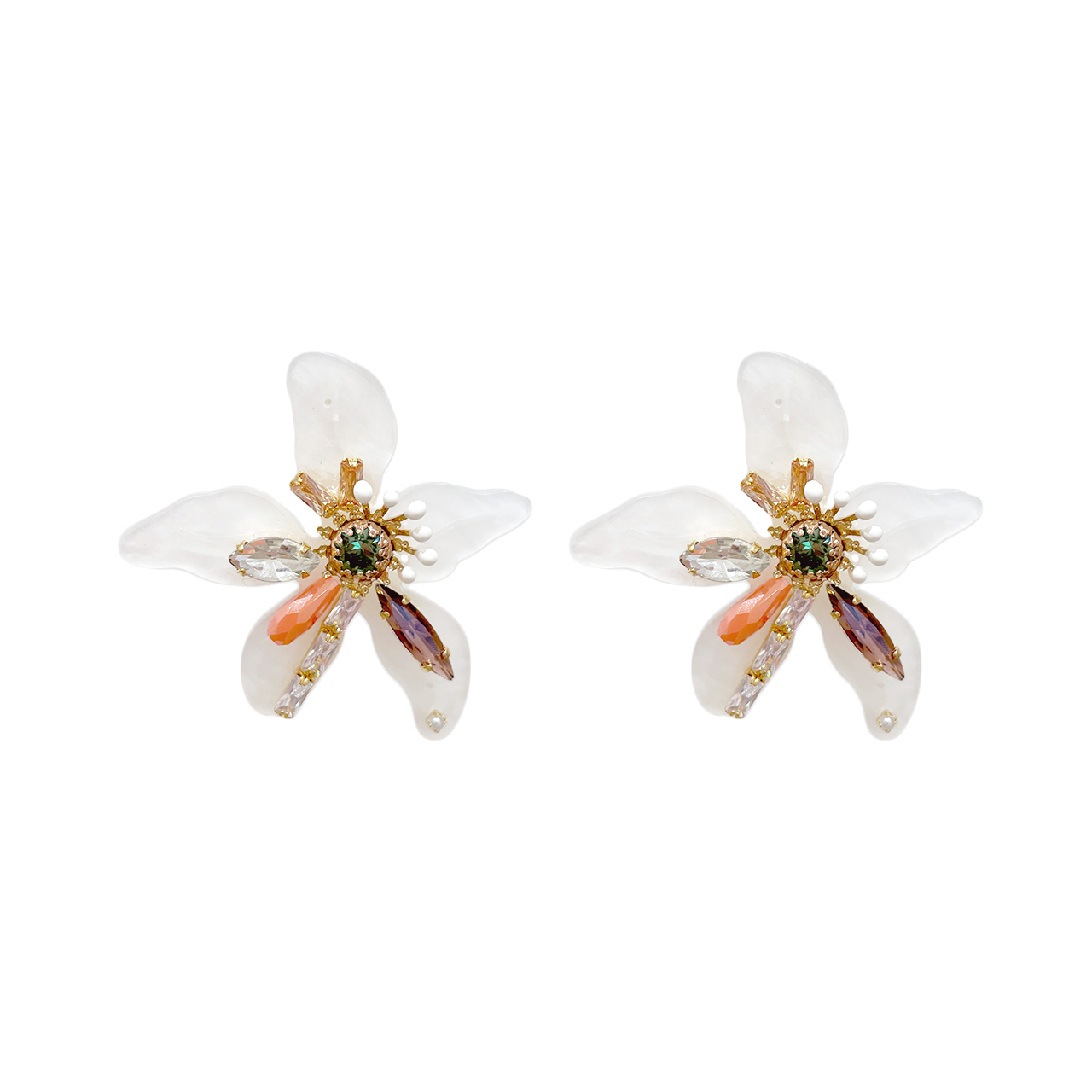 Lily Luxe Swarovski Elegance Earrings