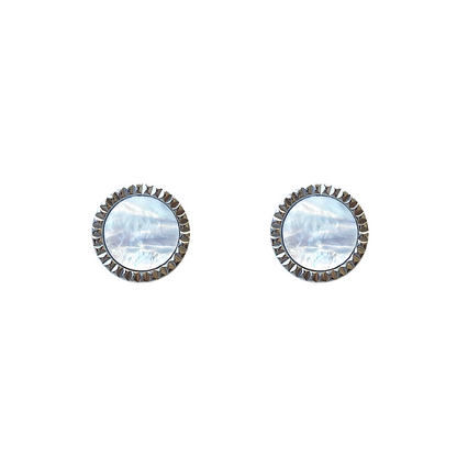 Mother-of-pearl Stud Earrings