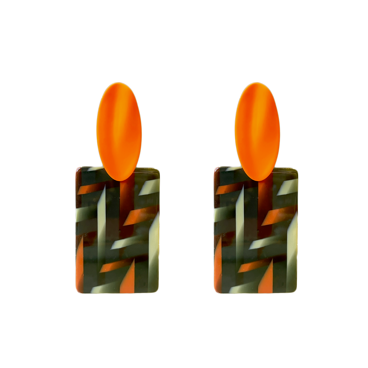 NeonPatch Earrings