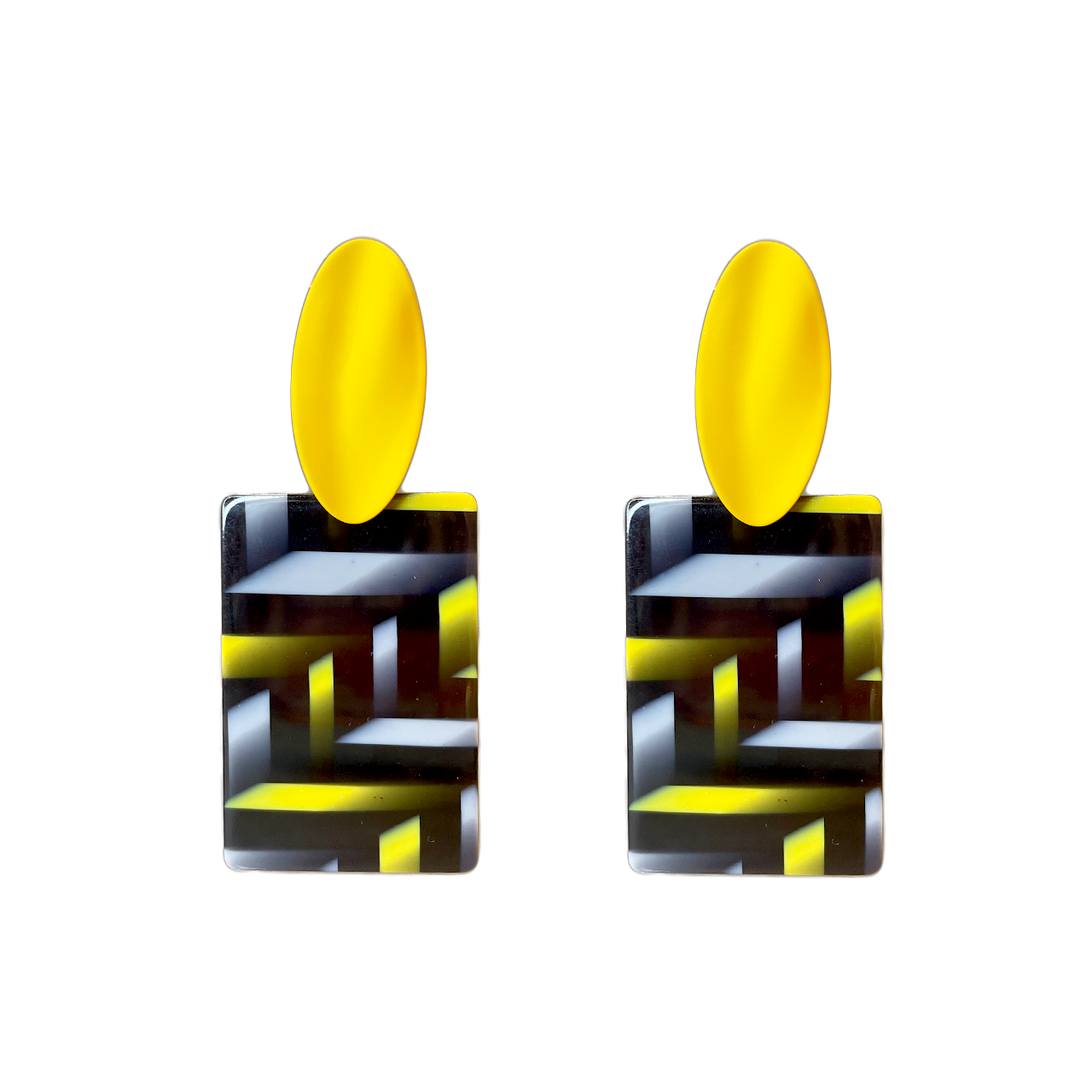 NeonPatch Earrings