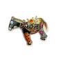 Ornate Stallion Brooch