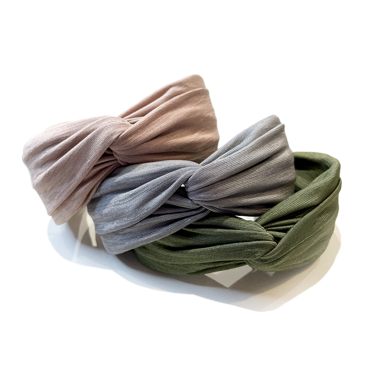 Plain Twisted Fabric Hair Band