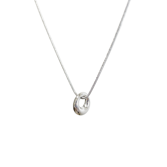 Ring Stainless Steel Necklace