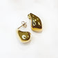 Rocky Teardrop Studs