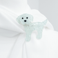 Snowy Paws Brooch