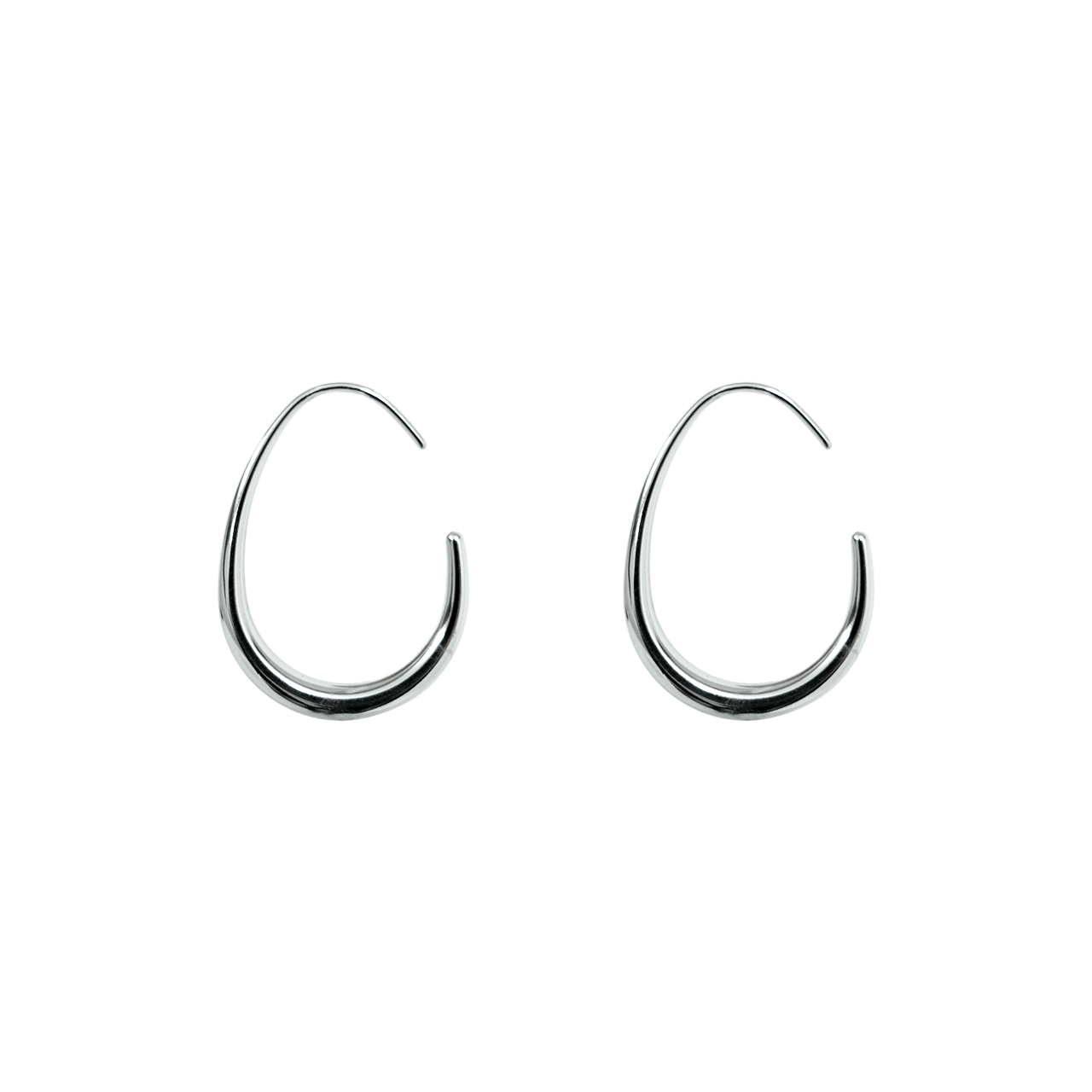 Teardrop Hoop Earrings