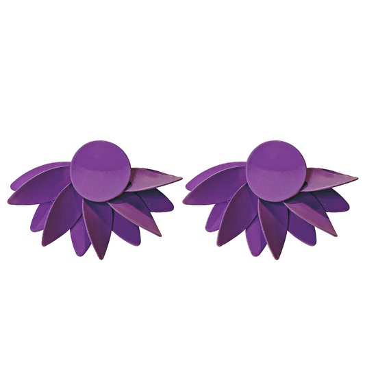 Violet Aura Earrings