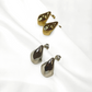 Rocky Teardrop Studs